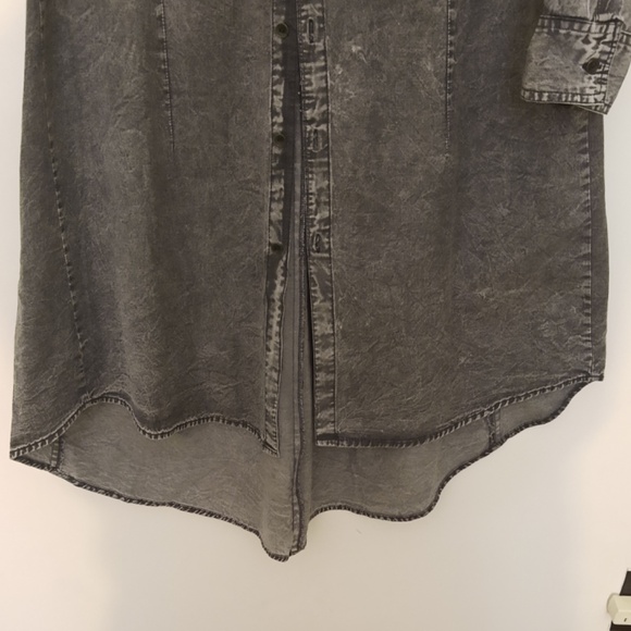 Nostalgia Grey Hi-Low dress size S - Picture 4 of 6